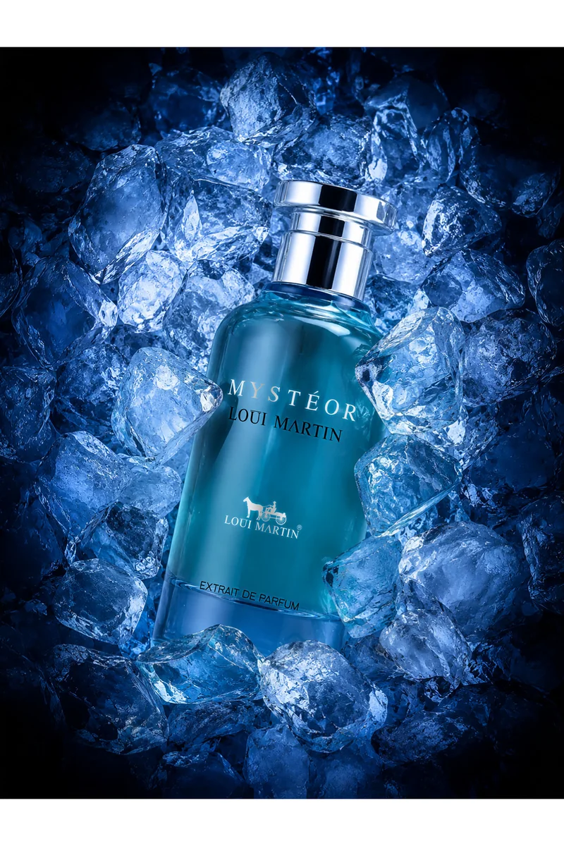 لوي مارتن Mysteor Extrait de Parfum 100ml | Mandarin, Bergamot & Orange | Pink Pepper, Cardamom & Vetiver | Fresh Spicy Fragrance