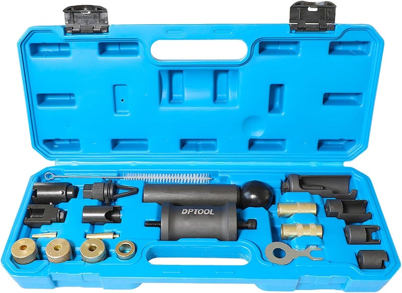 DPTOOL Fuel Injector Remove Tool Kit T10133 Seal Installer compatible with Audi VW 1.2, 1.4, 1.6, 1.8, 2.0, 2.7, 3.0, 3.2, 3.6 V6 4.2 V8 FSI Petrol, Replacement for Porsche 2.7, 3.0 Injector Puller - Image 1