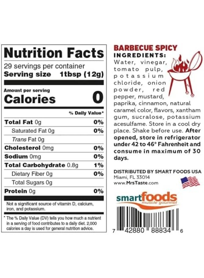 Mrs Taste Sugar Free Spicy BBQ - Image 2