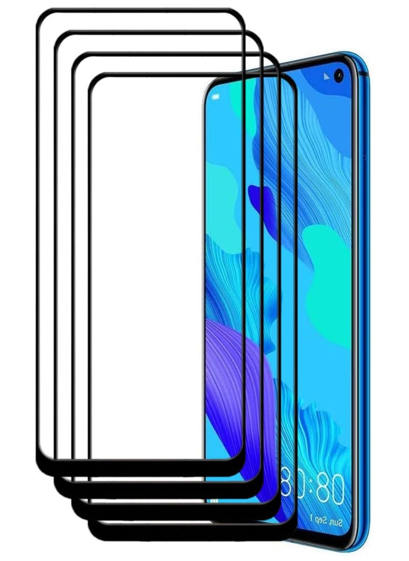 ACLIX 4 Pieces Antistatic ESD Dustproof Premium Quality High Definition Tempered Glass Screen Protector Designed For Huawei nova 5T - Image 1