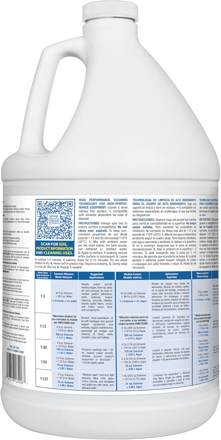 SIMPLE GREEN Extreme Aircraft and Precision Cleaner - 1 Gallon - Image 2