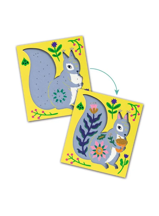 DJECO Flowers And Fur Artistic Beads