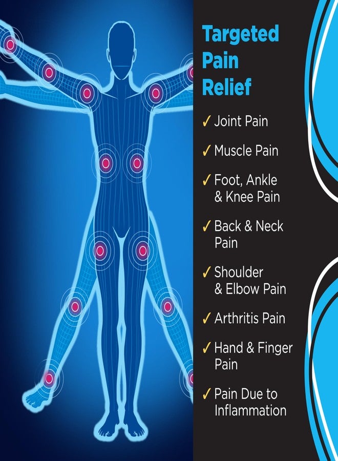 JointFlex كريم تخفيف الألم JOINTFLEX مع الكركم، تخفيف ألم التهاب المفاصل، تخفيف ألم المفاصل، أنبوب 3 أونصات - Image 4