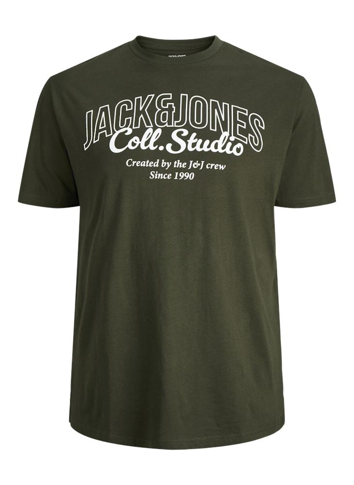 JACK & JONES Plus Size Crew Neck T-shirt 