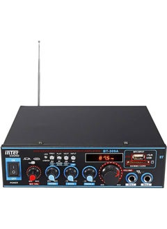 Generic Amplifier, a speaker that supports Bluetooth, flash, and radio, DG 8, black, from Inter Sound  - Image 1