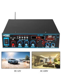 Generic Amplifier, a speaker that supports Bluetooth, flash, and radio, DG 8, black, from Inter Sound  - Image 3