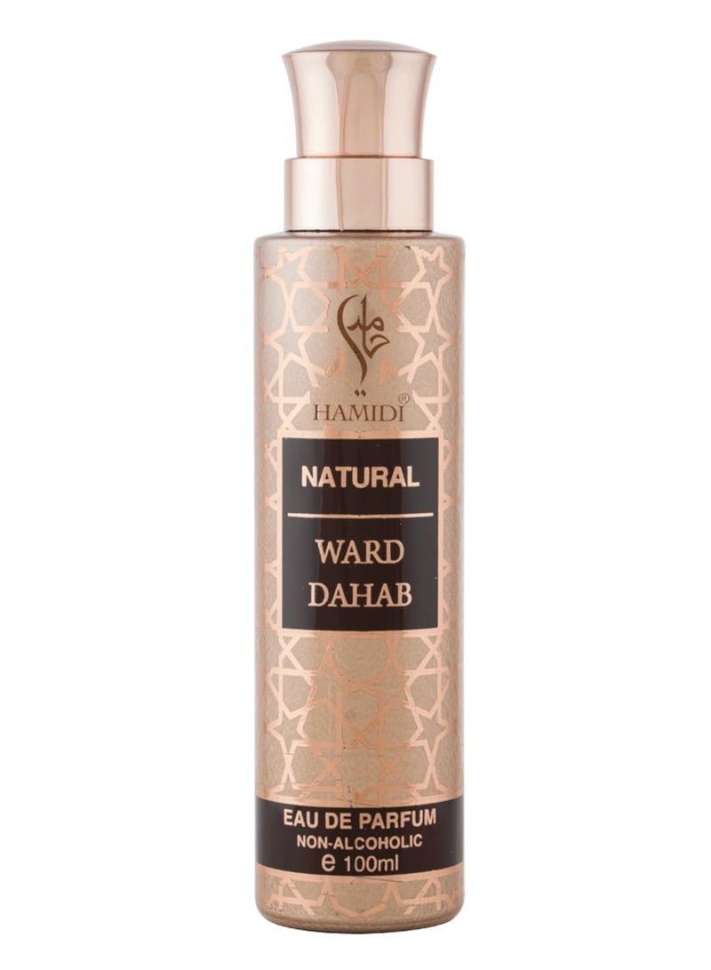 HAMIDI Hamidi Natural Ward Dahab 100ml, Alcohol Free, Water Perfume, Eau De Parfum, For Unisex - Image 1