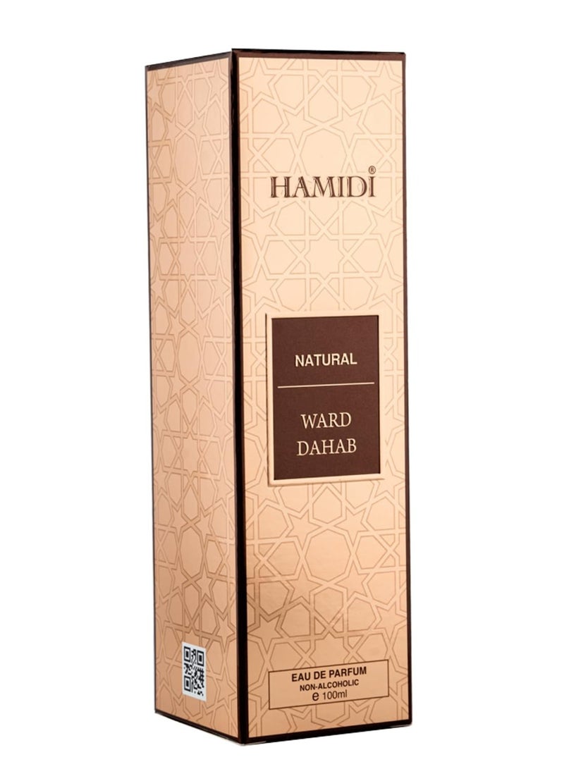 HAMIDI Hamidi Natural Ward Dahab 100ml, Alcohol Free, Water Perfume, Eau De Parfum, For Unisex - Image 2
