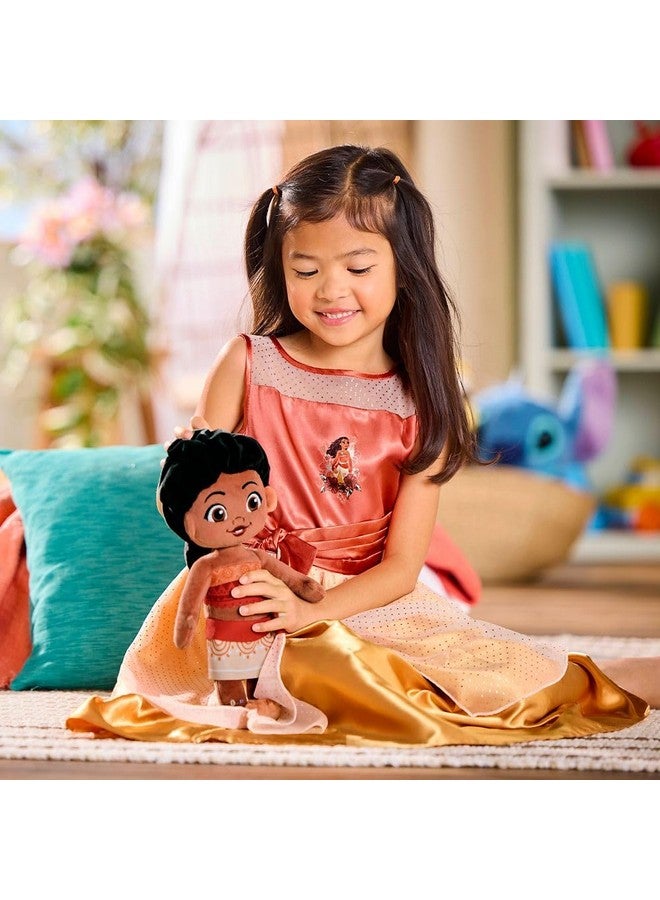 Disney Store Official Simea Doll with Detailed Plush Sculpting with Embroidered Features & Anklet - Tapa Print Outfit - Disney Plush Toy, Inspired by Moana 2 - Image 2