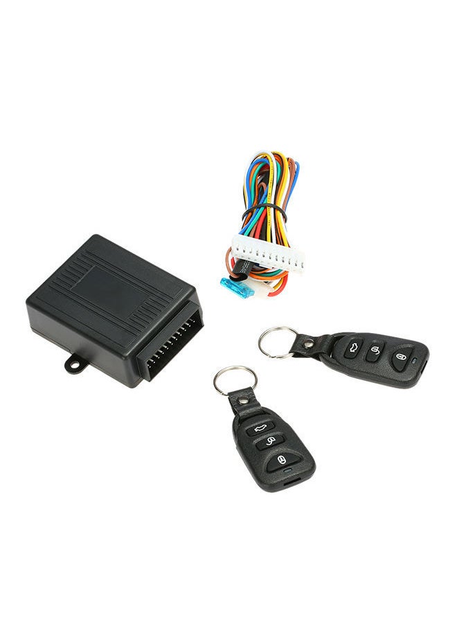 Universal Car Door Lock Keyless Entry System with Trunk Release Button Remote Central Control Box Kit