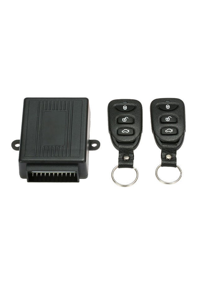Universal Car Door Lock Keyless Entry System with Trunk Release Button Remote Central Control Box Kit
