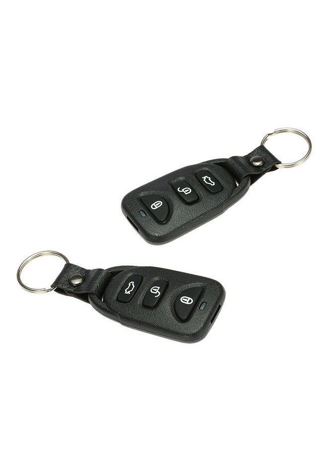 Universal Car Door Lock Keyless Entry System with Trunk Release Button Remote Central Control Box Kit