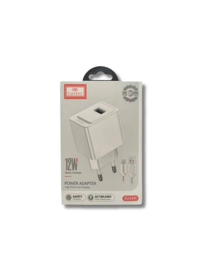 Earldom Fast Charger ES-EU43 -12W VOC ES-EU43 - Image 3