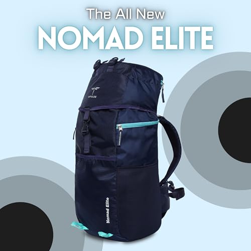 Impulse Rucksack bags 60 litres travel bag for men tourist bags for travel backpack for hiking trekking Bag for men Nomad Elite Blue with 1 year Warranty - Image 2