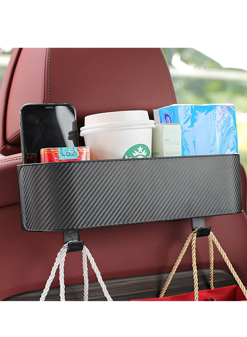 Excefore Car Seat Organizer, Multifunction Hanging Backseat Easy to Install Waterproof Car Organizer with Car Hooks Cup Holder - Image 4