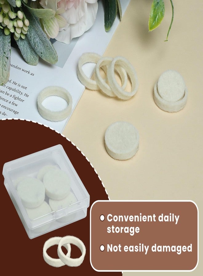 Gabrella 6 Pcs Felt Washer Replacement Compatible with Breville Espresso Machine Grinders, Round Soft Felt Washer Part Models Include BES870, BES878, BES880, BES980, BCG820 - Image 5