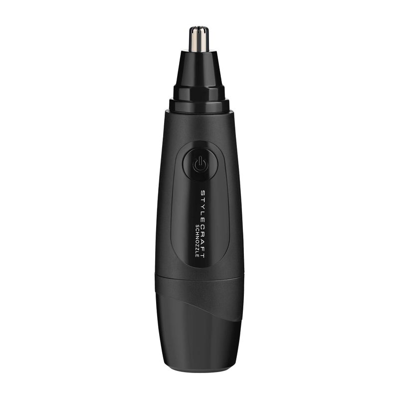 Stylecraft Schnozzle Cordless Nose and Ear Trimmer, Water Resistant, Portable, LED Light, Matte Black - Image 2