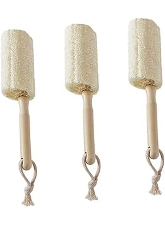 6Pcs Wooden Handle Cup Brush Set For Kitchen Bottles Teapots Quick Foaming Easy Storage - Image 1
