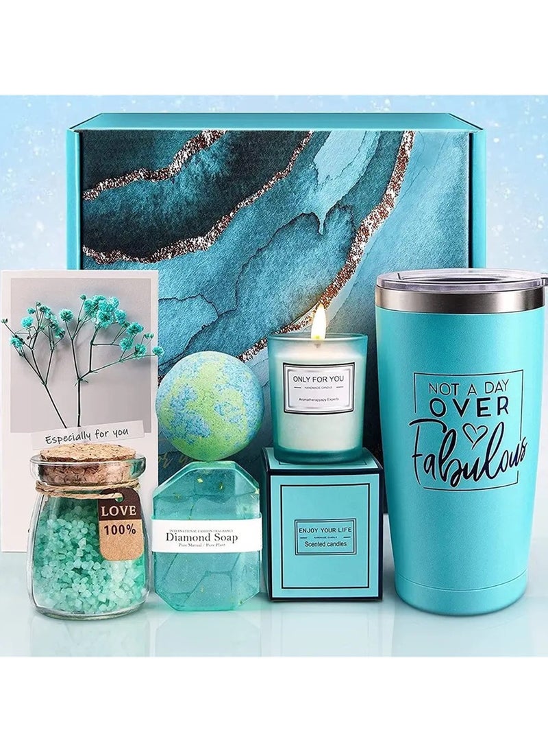 Remy Belle Birthday Gifts for Women Self Care Gifts for Women 6 PCS, Unique Relaxing Spa Gift Ideas for Women, Happy Birthday Gift Basket Set  - Image 2