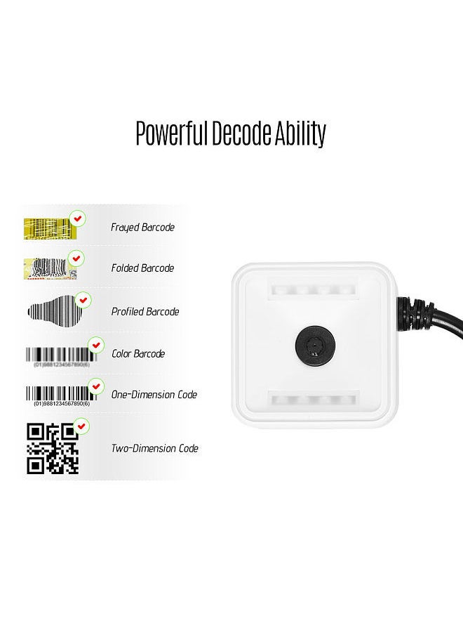EP7000 Mini 1D/2D/QR Barcode Scanner CMOS Image Scanning Module for Various Embedded Device Access Control Office Electronic Scanners USB Interface