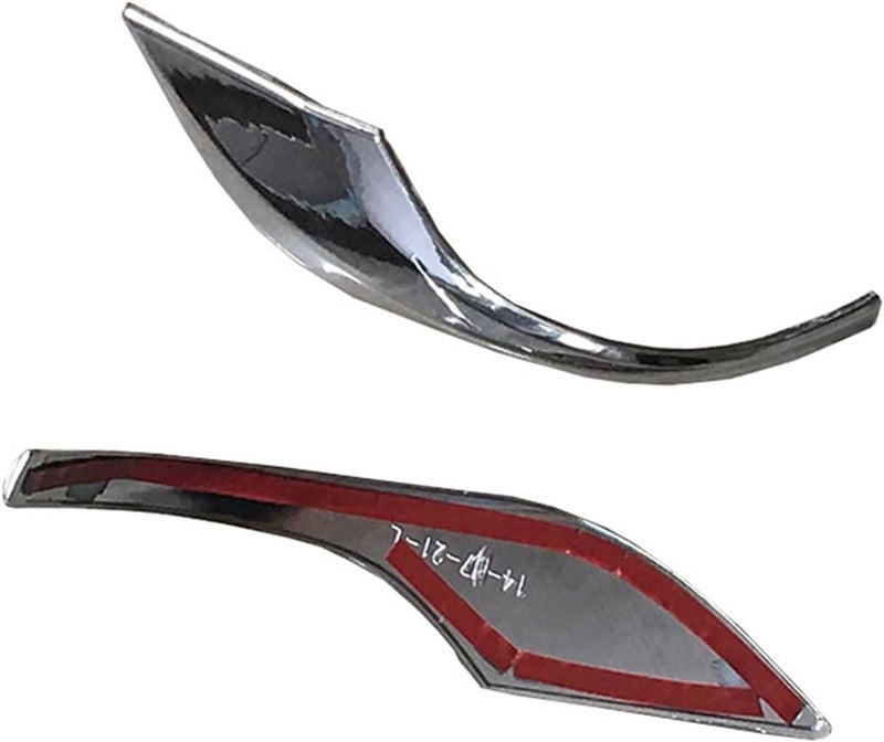 Yurefax أغطية مرايا جانبية كروم يوريفكس لتويوتا - Image 2