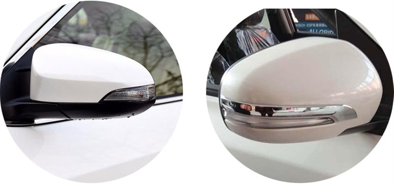 Yurefax أغطية مرايا جانبية كروم يوريفكس لتويوتا - Image 4