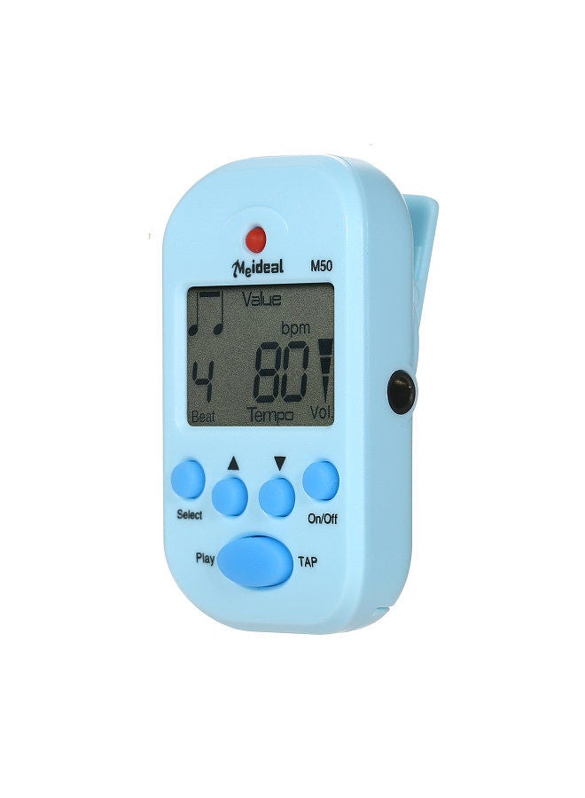 Meideal Mini Digital Metronome M50 Tempo Metronome Clip-On Electronic Metronome Pocket Metronome Suitable for Guitar Piano Violin Drum and Other Instruments  - Image 4