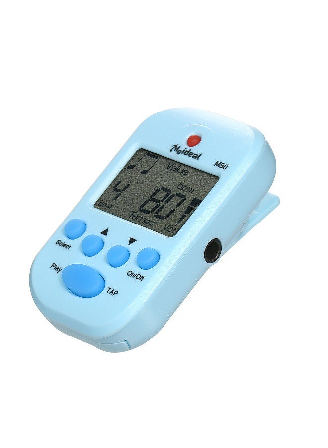Meideal Mini Digital Metronome M50 Tempo Metronome Clip-On Electronic Metronome Pocket Metronome Suitable for Guitar Piano Violin Drum and Other Instruments  - Image 5