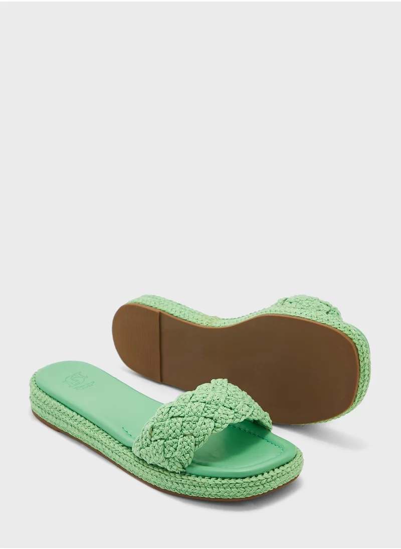 Dune LONDON Lakeview Flat Sandals
