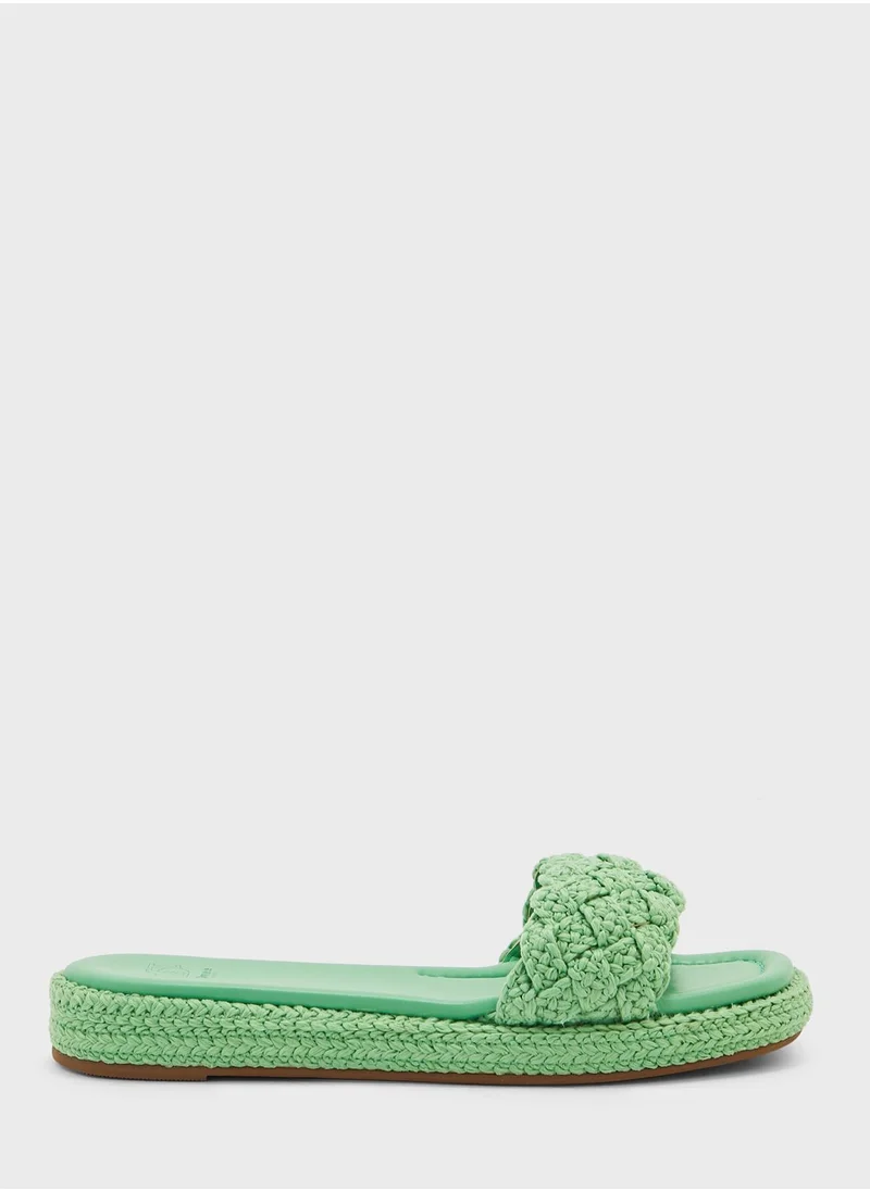 Dune LONDON Lakeview Flat Sandals