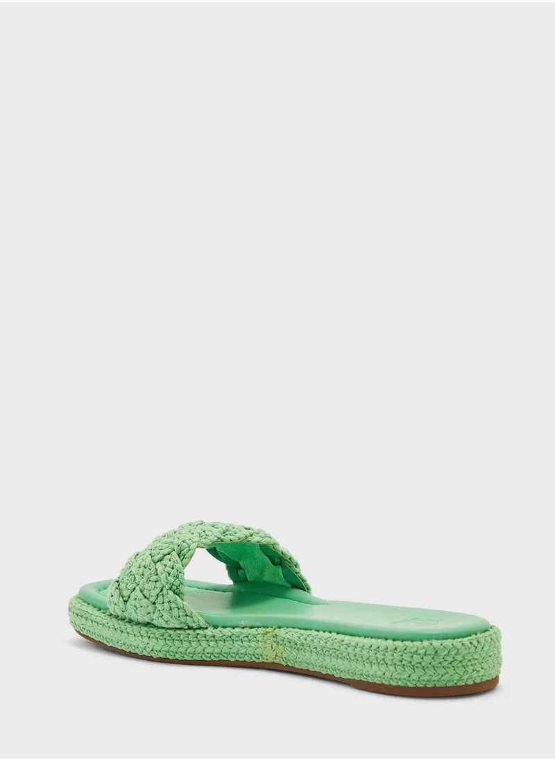 Dune LONDON Lakeview Flat Sandals