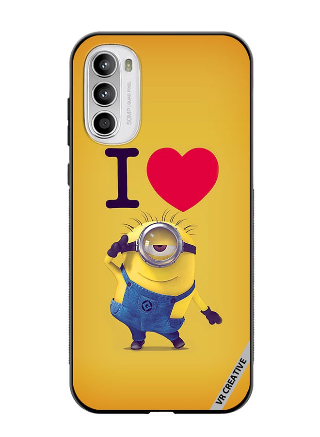 VR CREATIVE Protective Case Cover For Motorola Moto G82 Minions Design Multicolour - Image 1