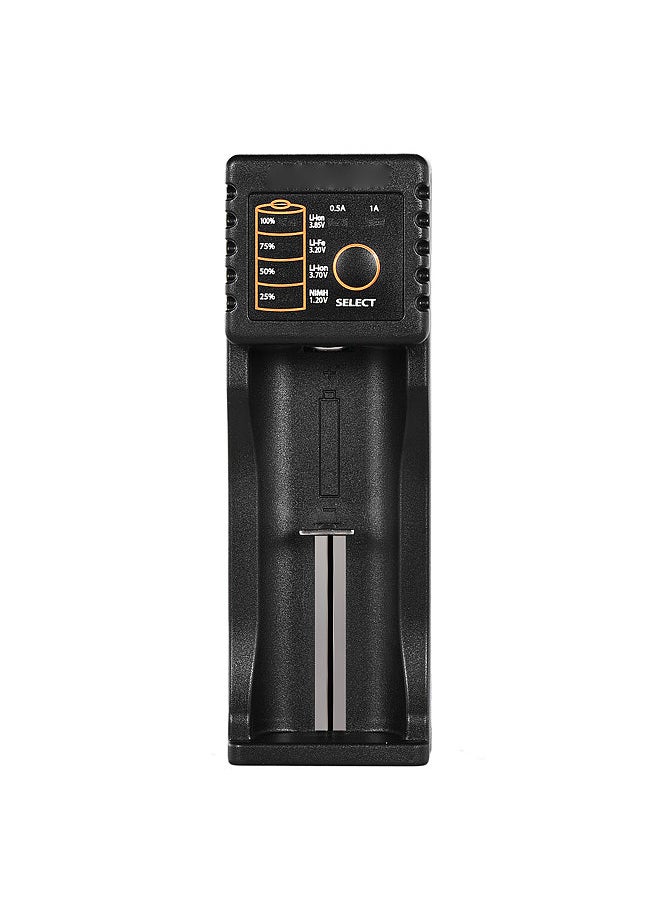 Generic - Lii-100 Battery Charger for 1.2V/3.7V/3.2V/3.85V AA/AAA 18350/10440/14500/16340 NiMH Lithium Rechargeable Batteries - Image 1