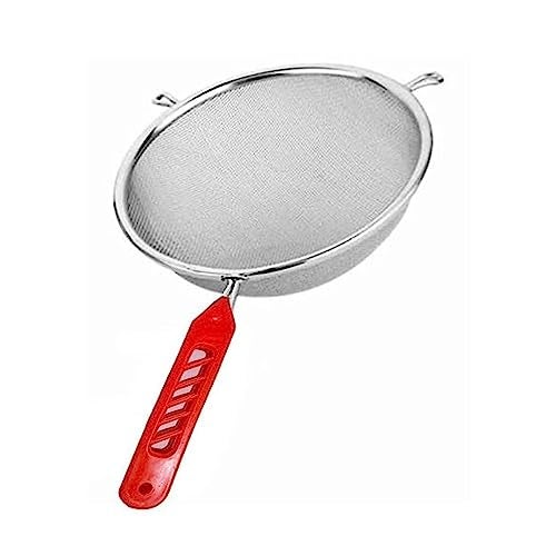 SBA PRIME 100% Stainless Steel Indian Mesh Soup & Juice Strainer – Fine Mesh Kitchen Tool for Smooth Filtering (10 cm, Silver) - Image 4