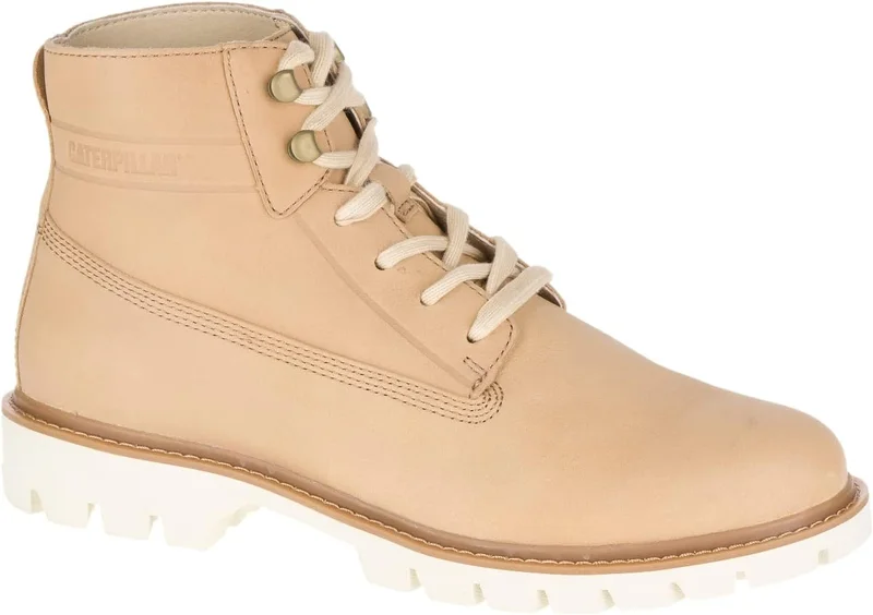 كاتربلر Caterpillar High Boot Cat Basis - Durable Leather Ankle Boots