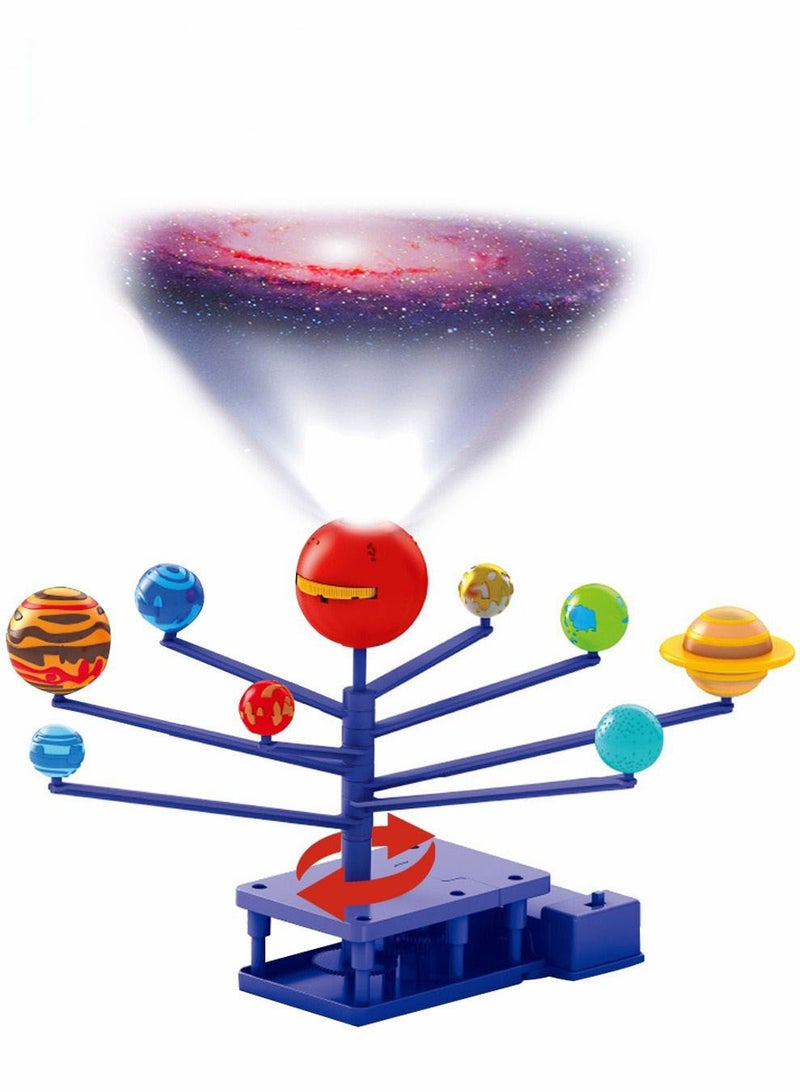 DURKU Electric Science Kit Toy DIY Solar System For Kids Rotating Planets Educational Toy - Image 1