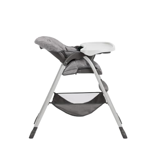Graco Slim Snacker High Chair, Ultra Slim, Fast-Folding, Multiple Recline Positions, Comfortable Feeding, Whisk - Image 3