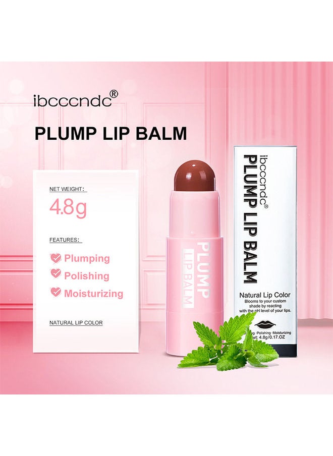 ibcccndc Lip Plumper Lip Balm Buildable Lip Color - Natural Gloss Finish - Face Makeup with Lasting Hydration  - Image 5