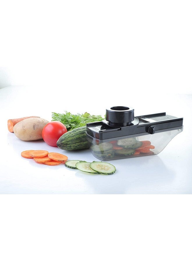 Ganesh Plastic Vegetable Slicer Cutter, Black - Image 4