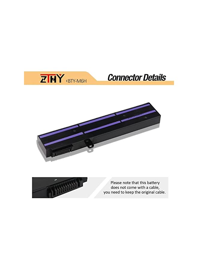 ZTHY Bty-M6H Laptop Battery For Msi Ge62Vr Ge63 Ge63Vr Ge72Vr Ge73 Ge73Vr Ge75 8Re Gl62M Gl62Mvr Gl63 Gl72M Gl72Mvr Gl72Vr Gp62 Pe70 Gl73 Gp62M Gp62X Gp62Mvr Gp62Vr Gp63 Gp72M Gp72Vr Gp73 Pe70 Pl62 - Image 4