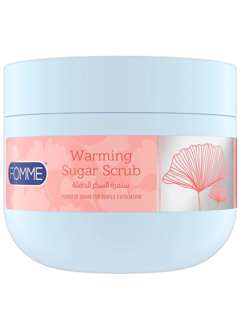 FOMME Warming Sugar Scrub 250 ML - Image 1
