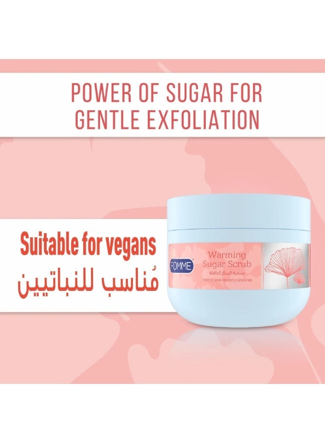 FOMME Warming Sugar Scrub 250 ML - Image 3