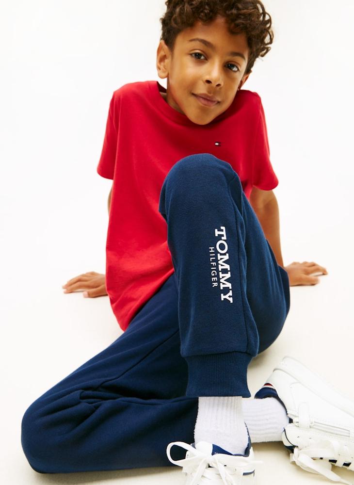 TOMMY HILFIGER Kids Monotype Print Sweatpants - Image 3