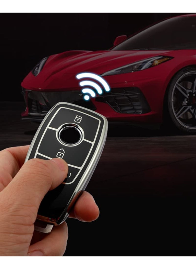 Service Zone Remote Key Cover 3 / 4 Buttons Nano High Quality For Mercedes-Benz A/C/E/S/G Class GLC CLE CLA GLB GLS  - Image 4