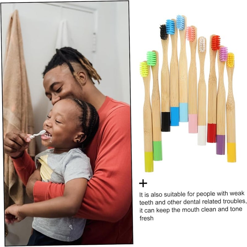 Safigle 10 Pack Soft Bristle Toothbrushes For Kids Gentle Oral Care Home And Travel - Image 4