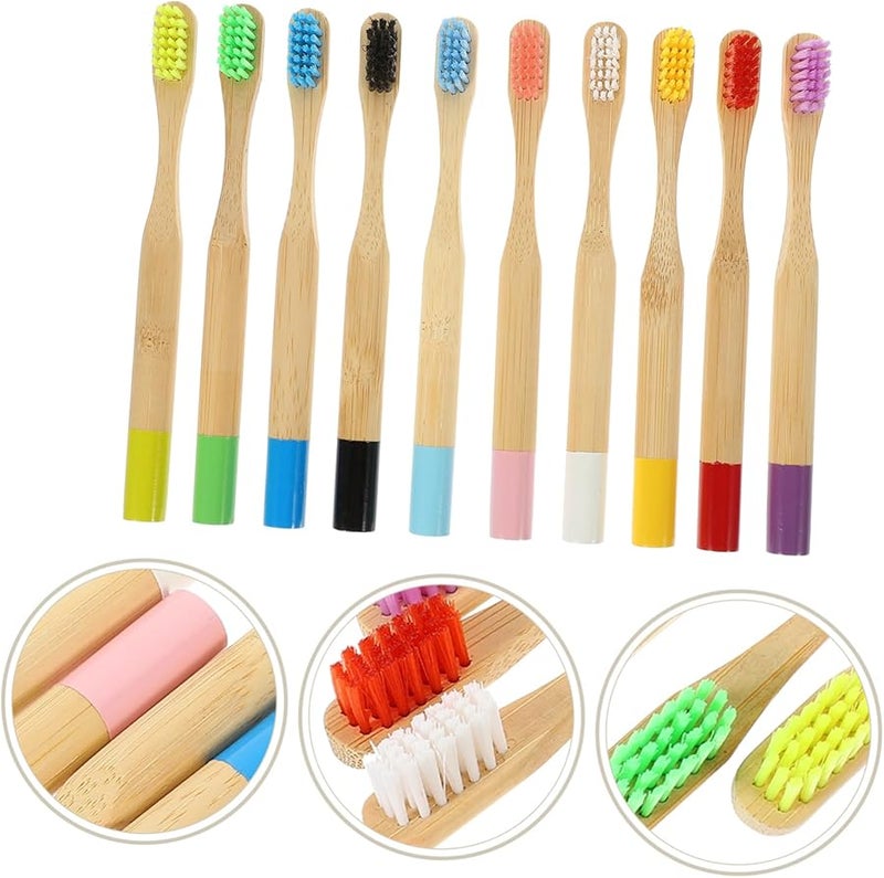 Safigle 10 Pack Soft Bristle Toothbrushes For Kids Gentle Oral Care Home And Travel - Image 5
