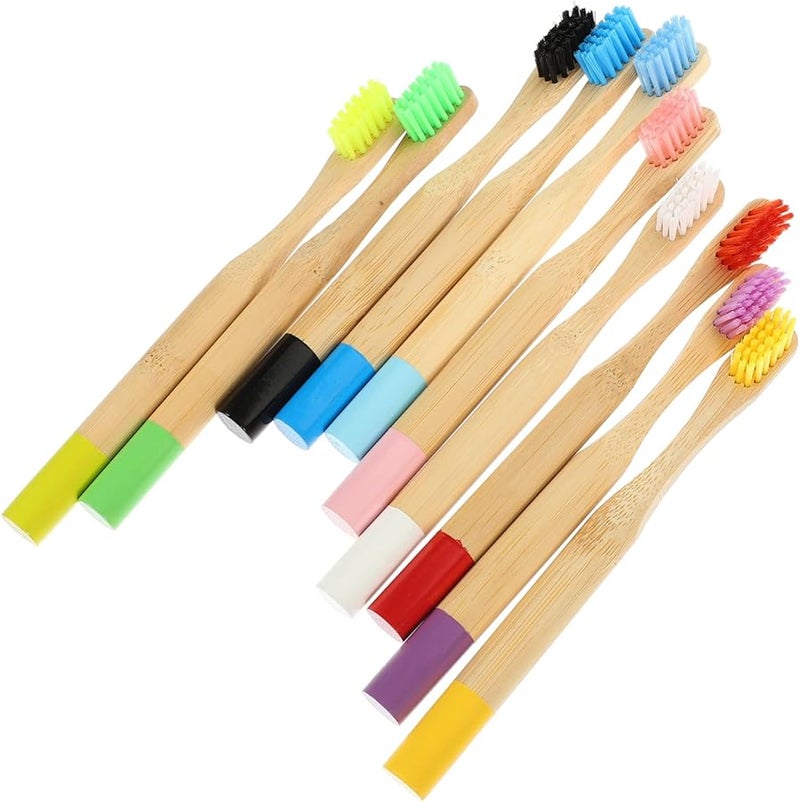 Safigle 10 Pack Soft Bristle Toothbrushes For Kids Gentle Oral Care Home And Travel - Image 2