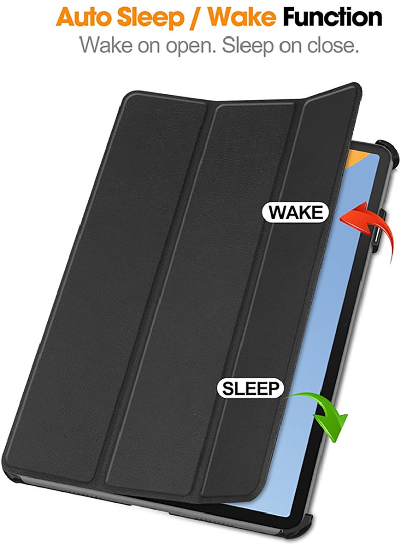 Theodor - Protective Flip Case For Huawei MatePad 11 (2023) With Trifold Stand Auto Wake Sleep Shockproof Cover Mona Lisa 2 - Image 1
