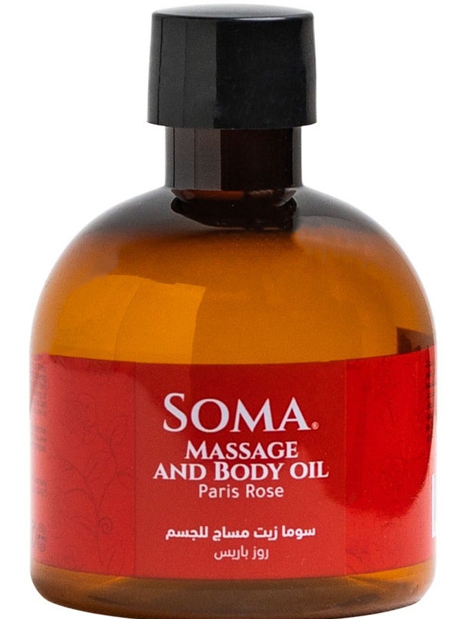 سوما زيت مساج للجسم 170مل روز باريس