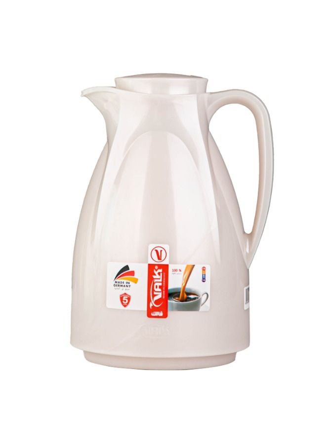 Valk Vacuum Flask With Double Wall Glass 600 ml Wide Mouth With Anti-Leakage Made in Germany - Image 2